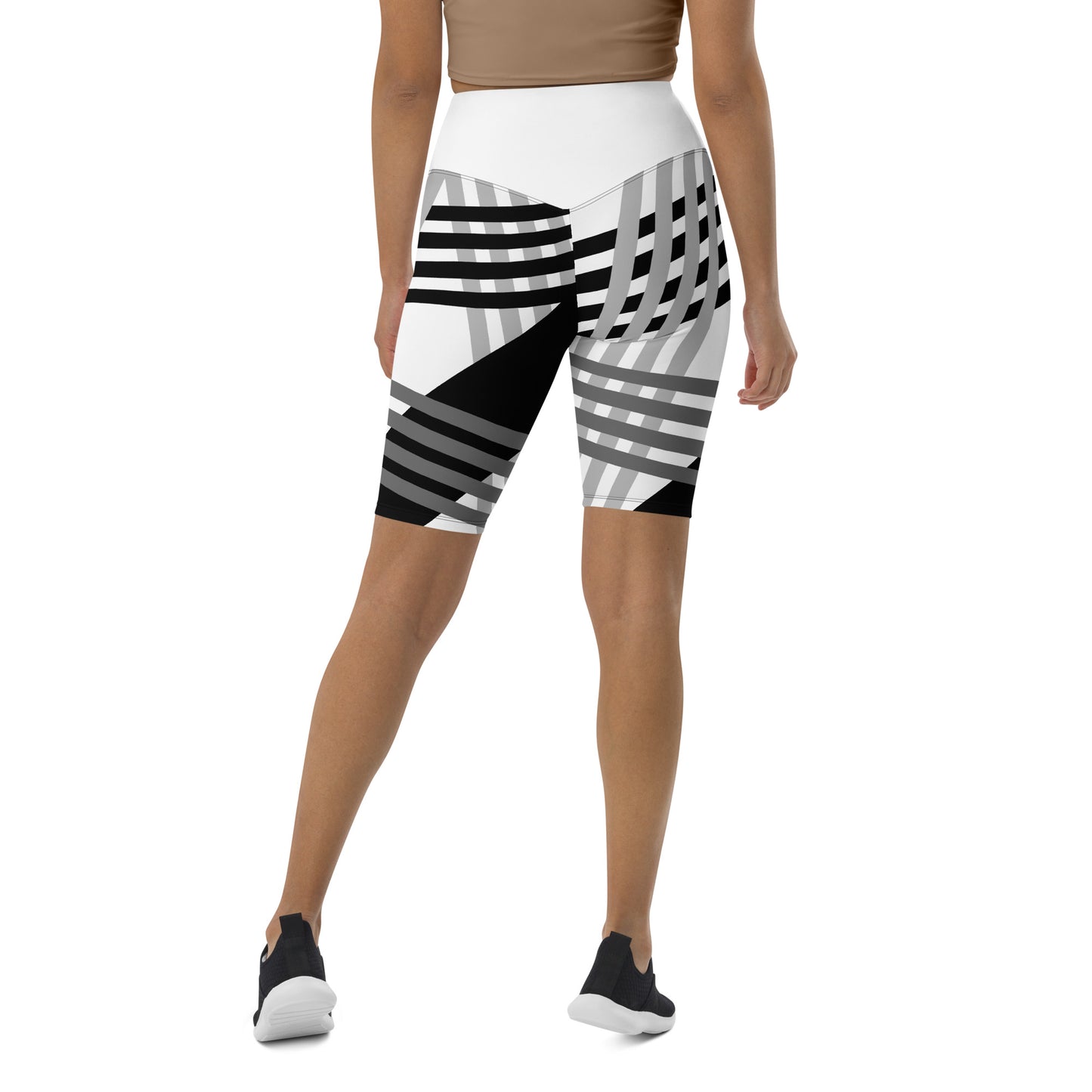 Warrior Woman Biker Shorts