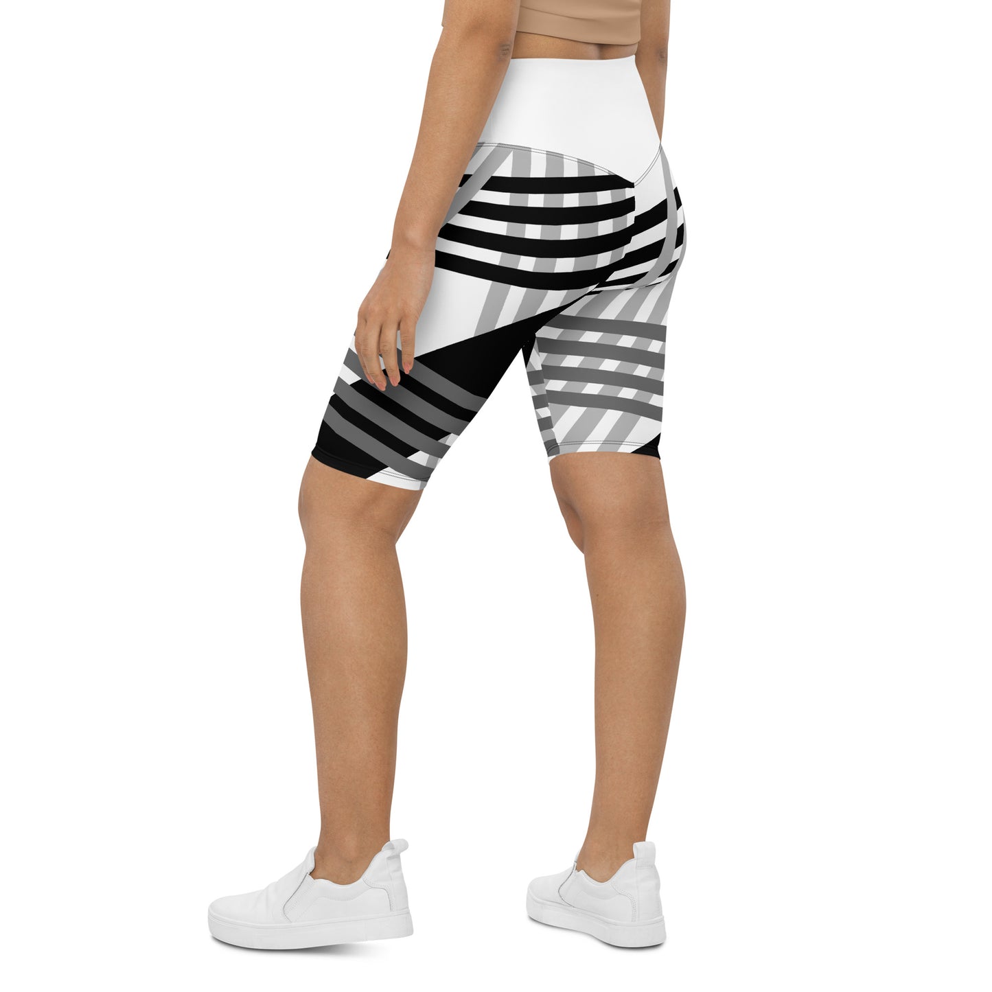 Warrior Woman Biker Shorts