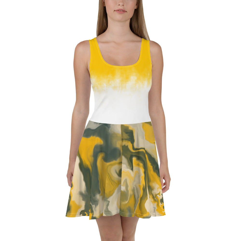 Sunshine and Earth Skater Dress