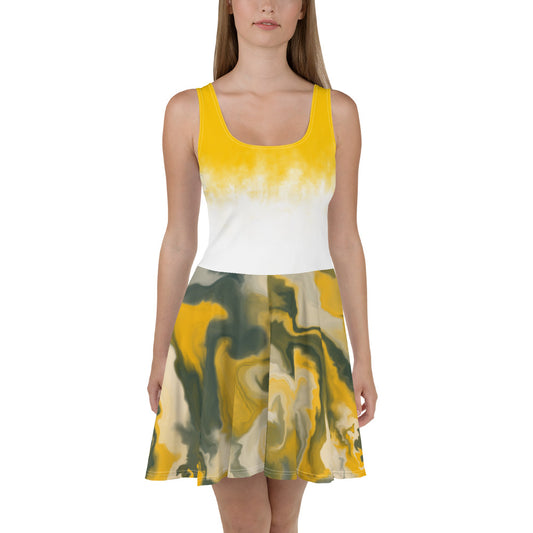 Sunshine and Earth Skater Dress