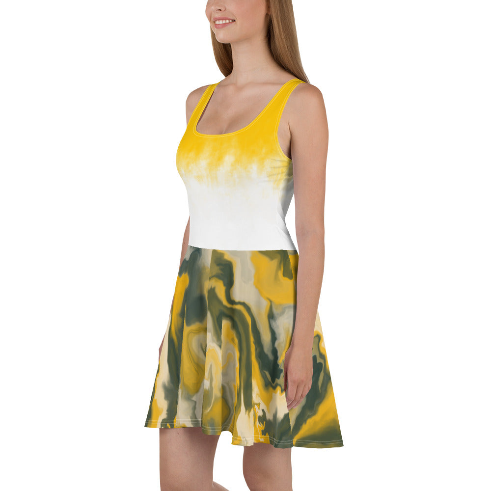 Sunshine and Earth Skater Dress