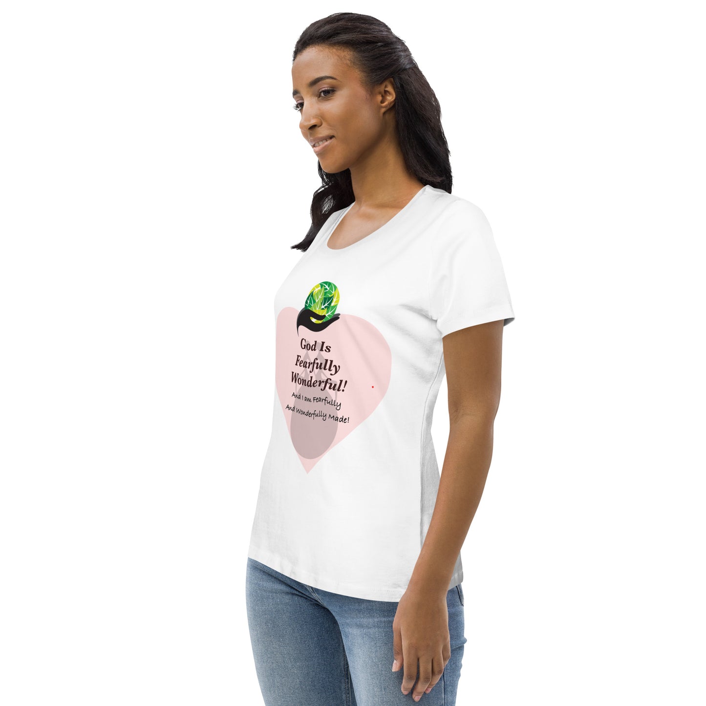 Women's fitted eco tee