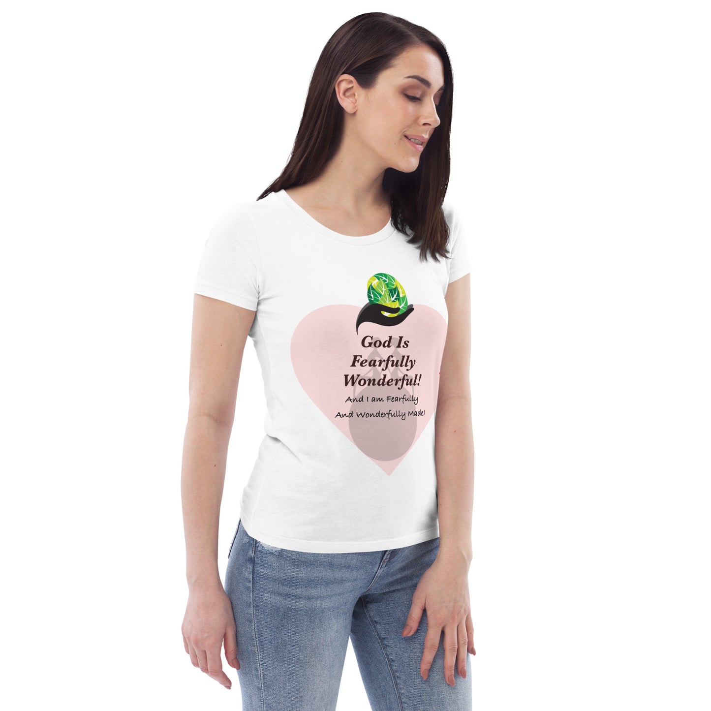 Women's fitted eco tee