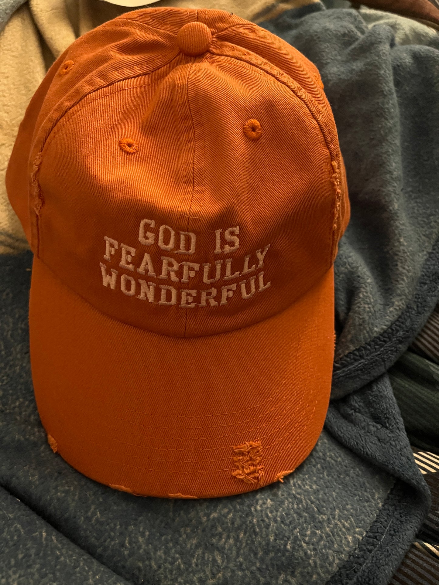 God Is Fearfully WonderfulTM! Caps